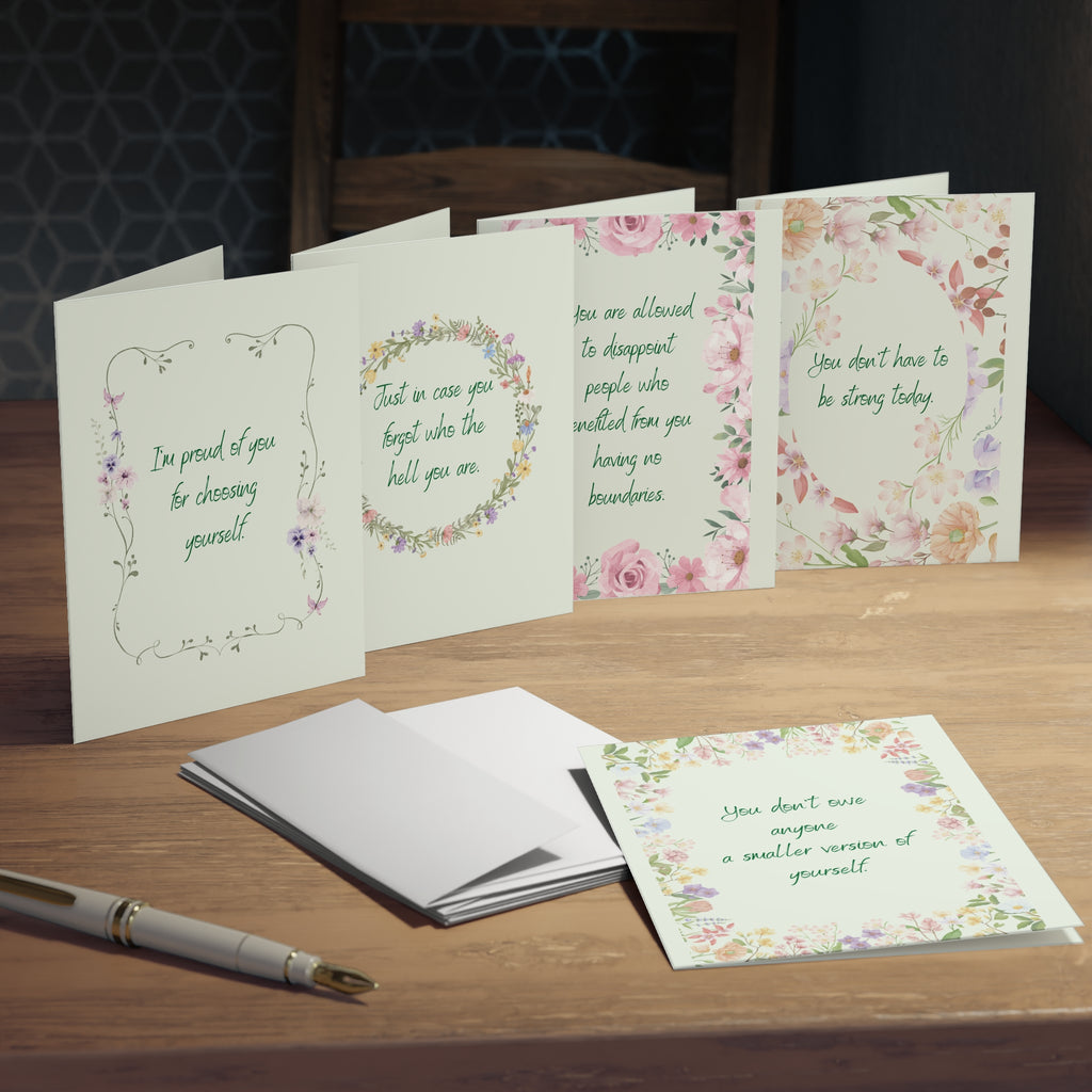 Unapologetically Enough Encouragement Card Set | 5 Cards for the Women You Love