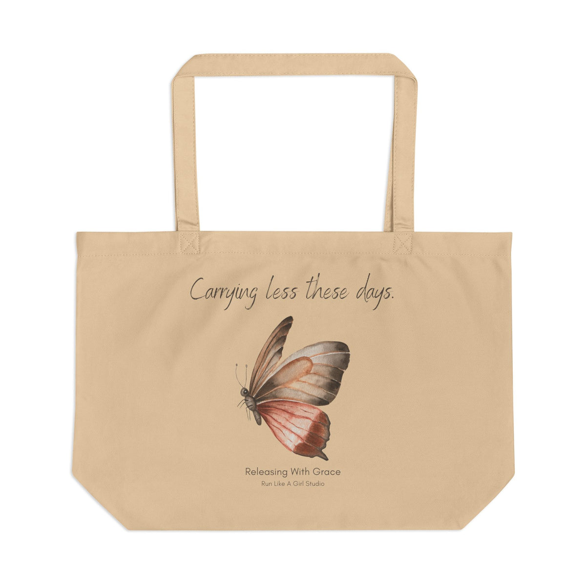 Carrying Less These Days Organic Cotton Tote | Releasing With Grace