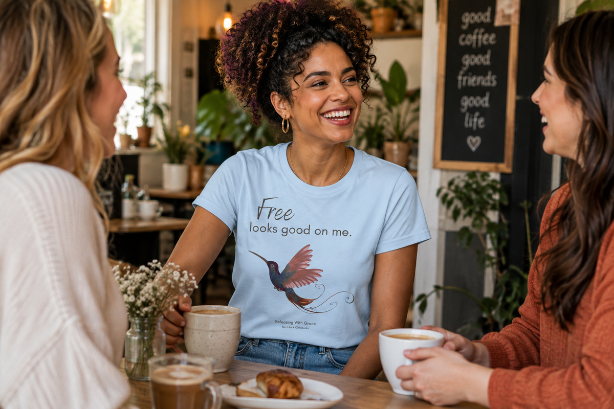 Free Looks Good on Me | Releasing With Grace Women’s Tee