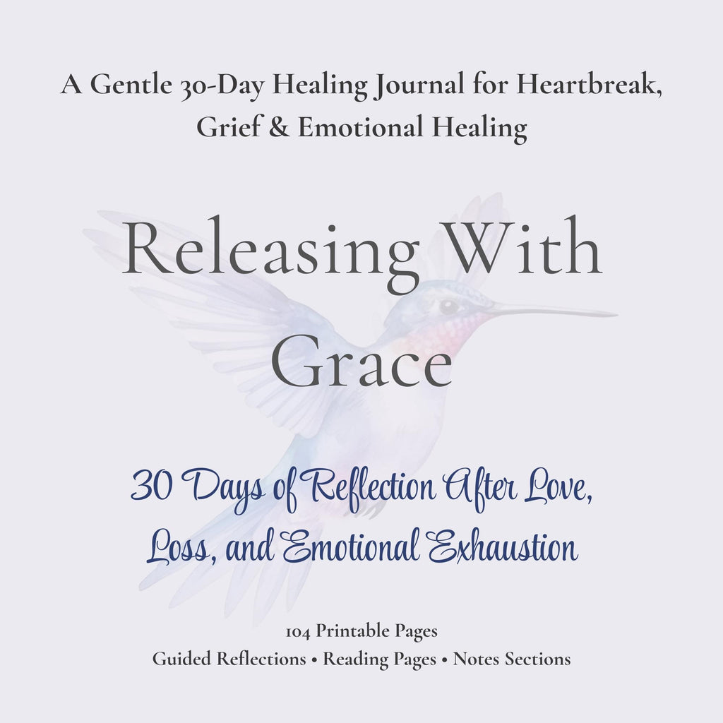Releasing With Grace | 30-Day Healing Journal