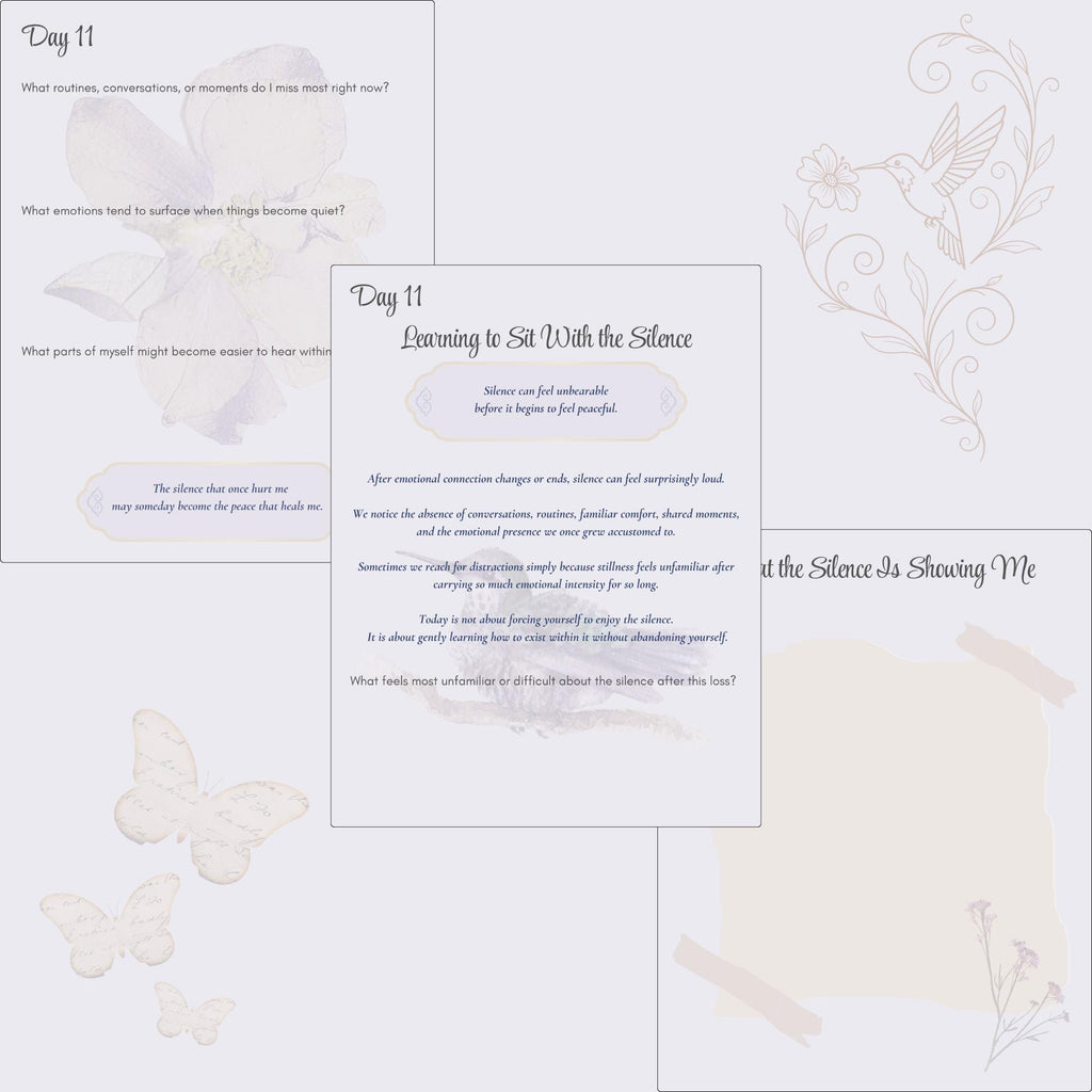 Releasing With Grace | 30-Day Healing Journal