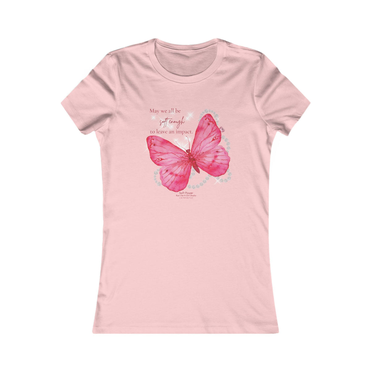 May We All Be Soft Enough to Leave an Impact | Soft Power Limited Edition Butterfly Tee