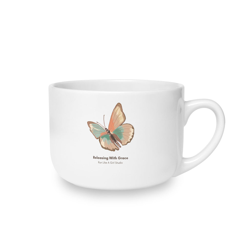 Letting Go, Keeping the Coffee | Releasing With Grace 25 oz Latte Mug