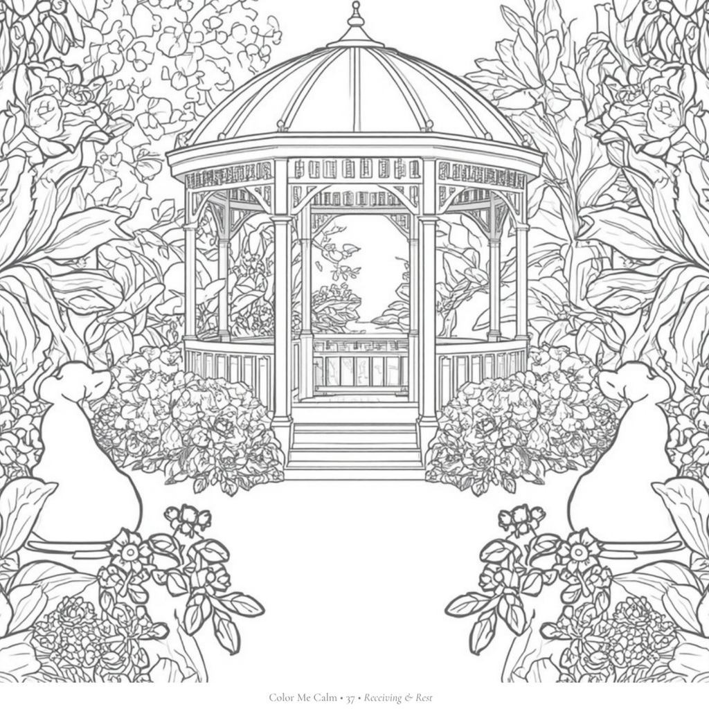 Color Me Calm: Receiving & Rest ~ A Botanical Coloring & Reflection Experience