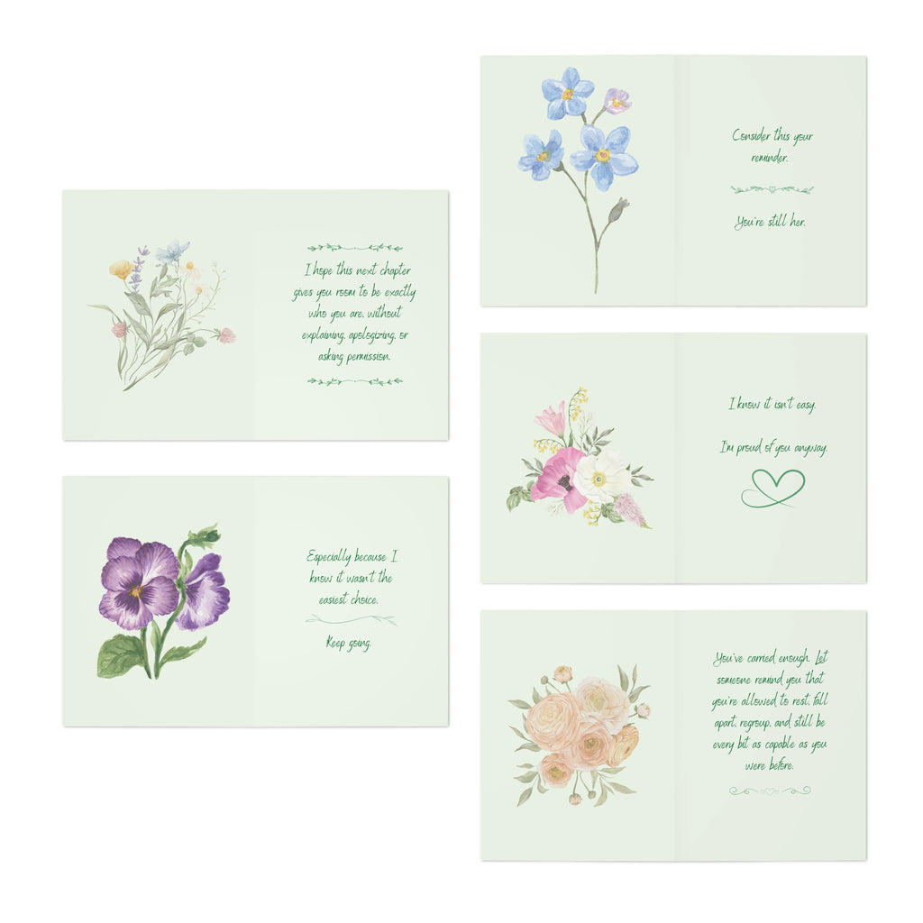 Unapologetically Enough Encouragement Card Set | 5 Cards for the Women You Love