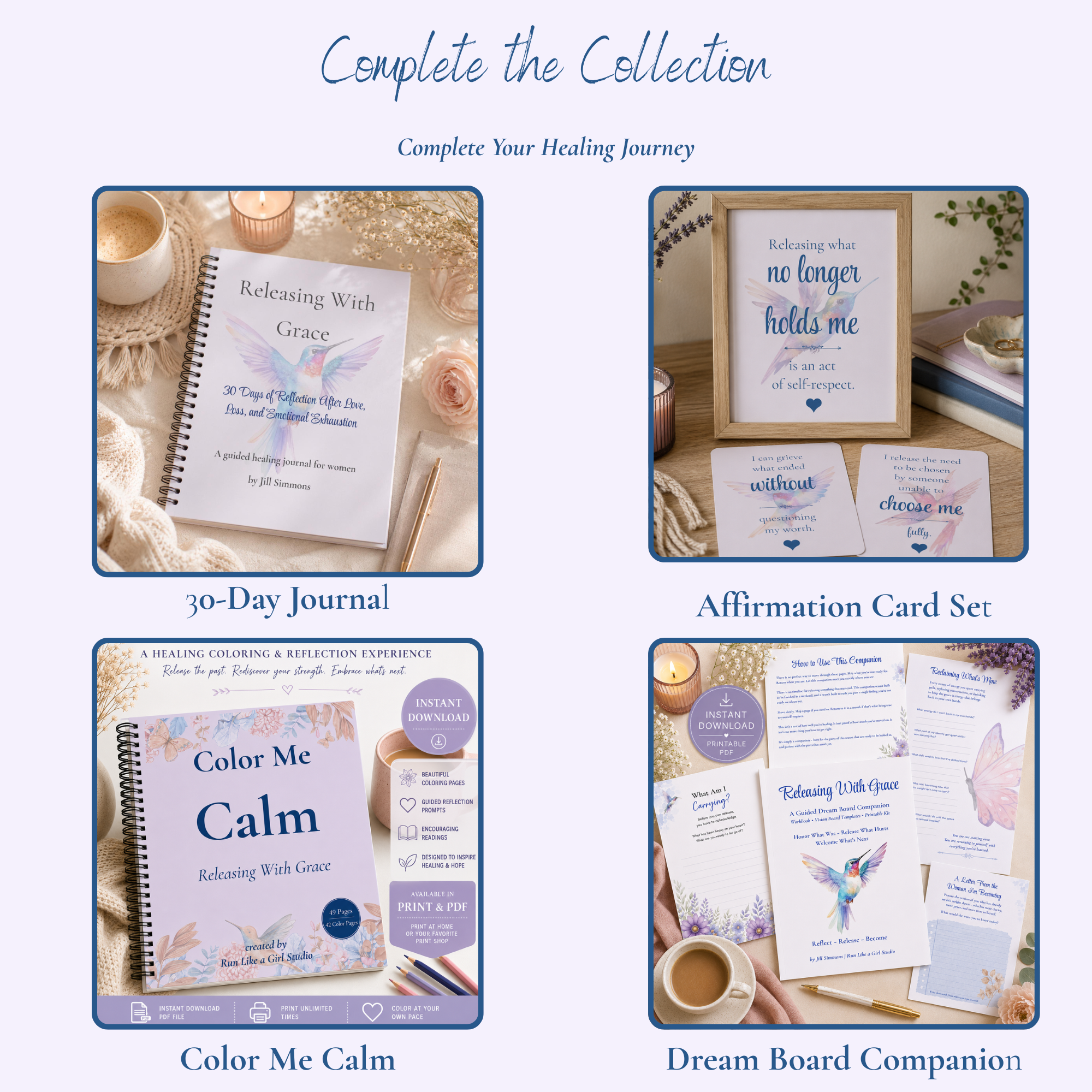 Releasing With Grace | A Guided Dream Board Companion (Printable PDF)