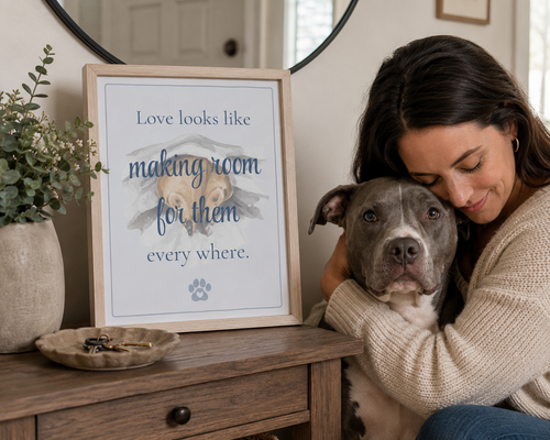 Loved In Their Language | Dog Lover Affirmation Cards (Digital Download)
