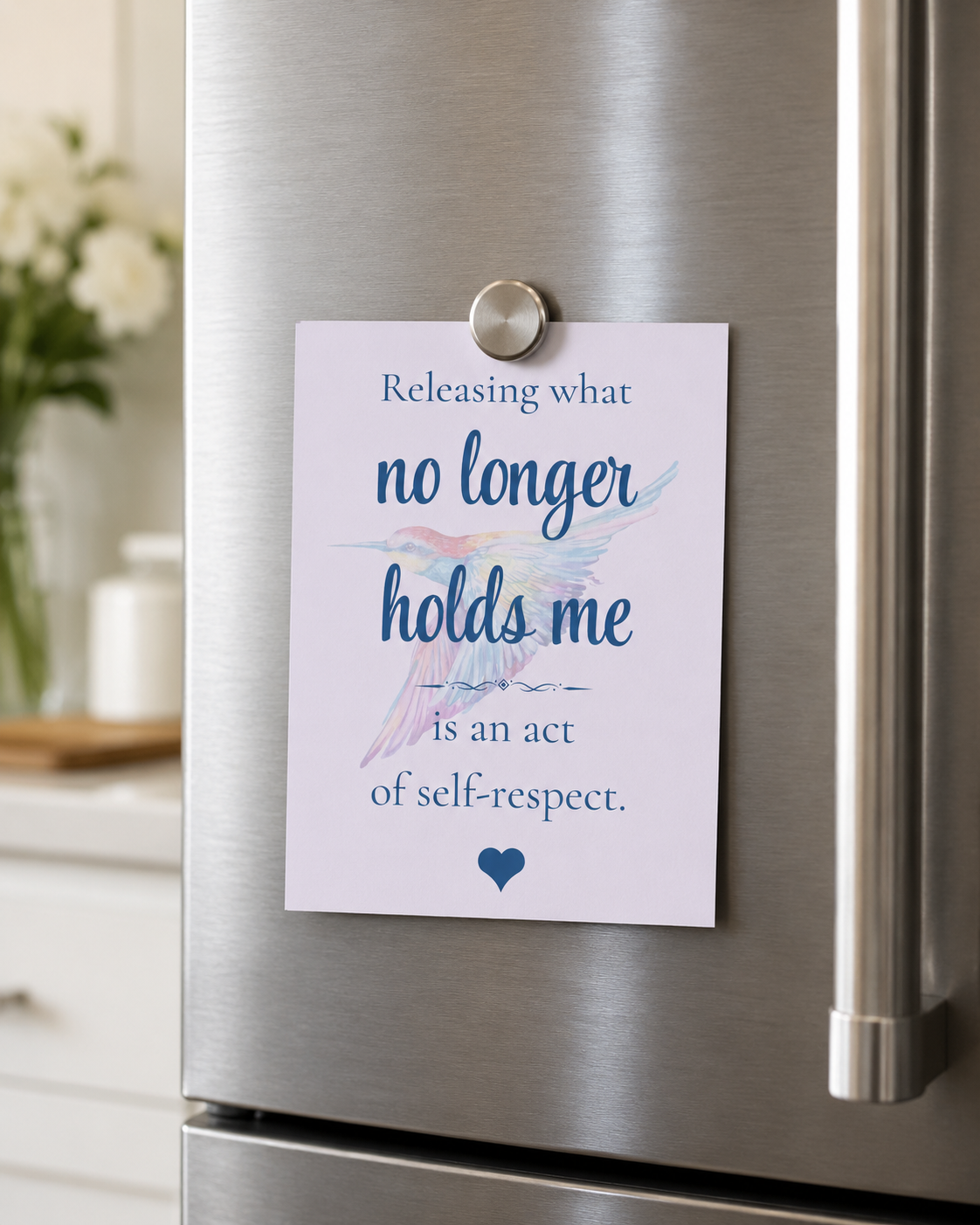 Releasing With Grace | Affirmation Cards for Letting Go