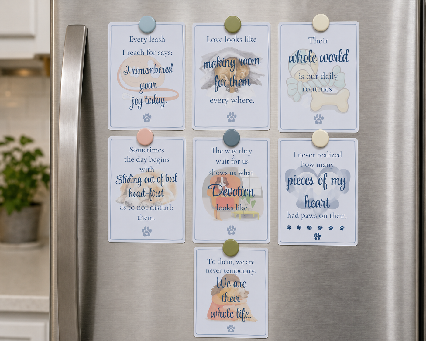 Loved In Their Language | Dog Lover Affirmation Cards (Digital Download)
