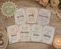 Becoming Her | Weight Loss & Self-Trust Affirmation Cards Motivation | Digital Download