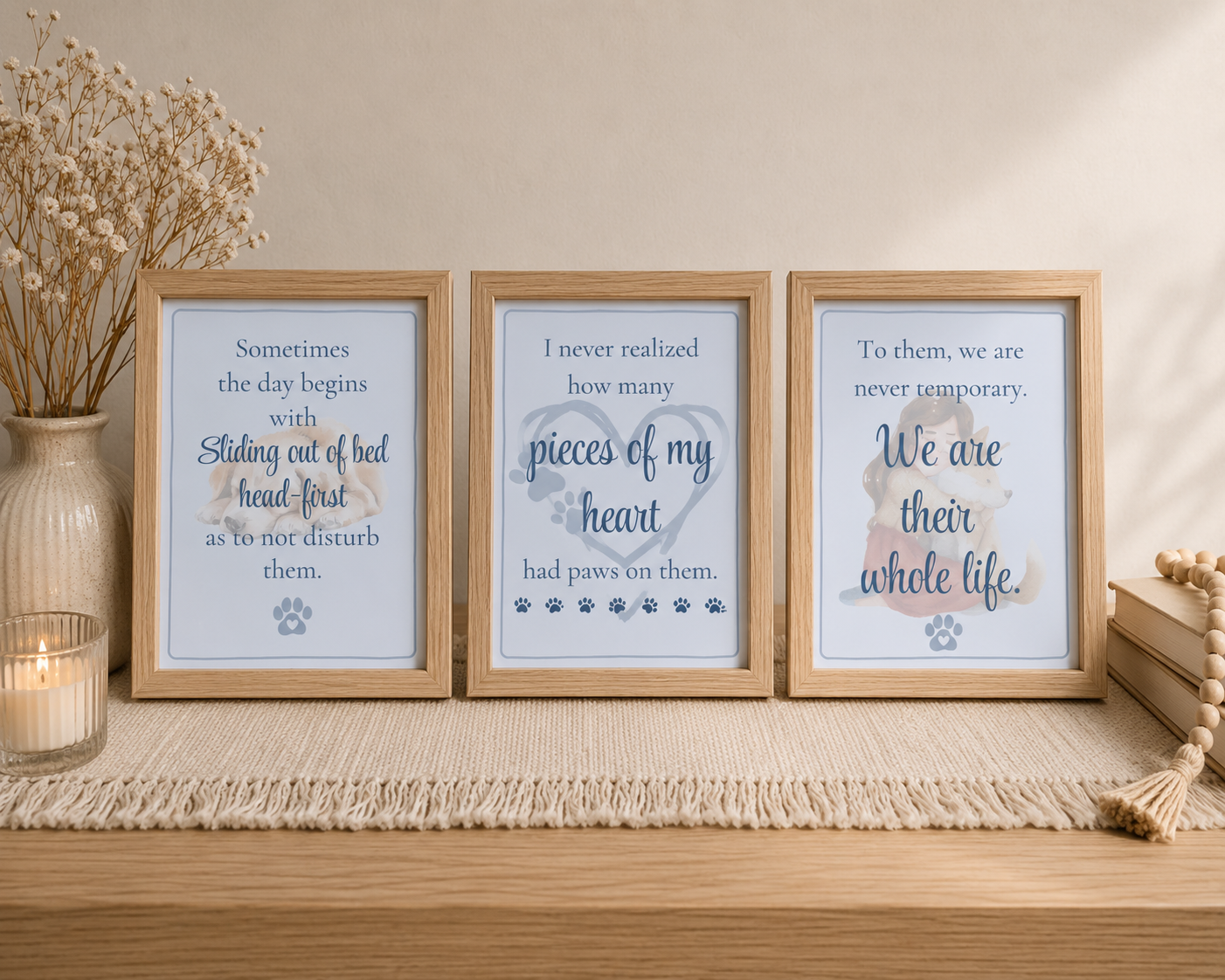 Loved In Their Language | Dog Lover Affirmation Cards (Digital Download)